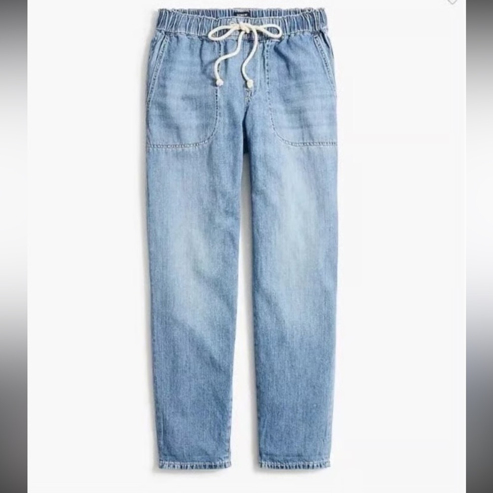 J. Crew Women's Light Blue Drawstring Pants